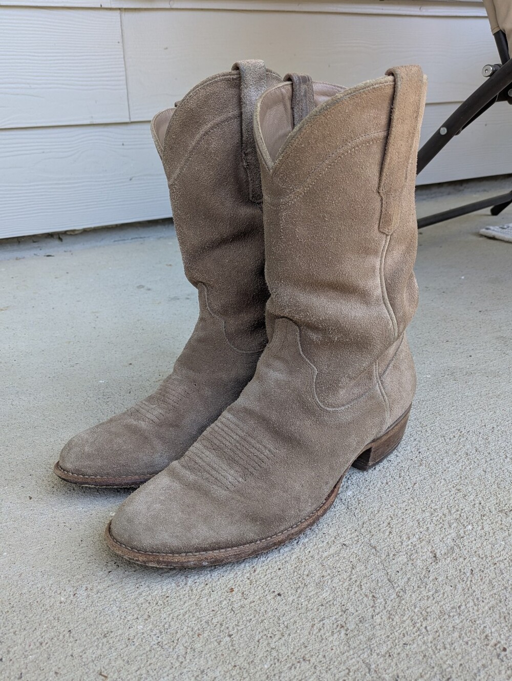 Tecovas Johnny Suede Cowboy Boots